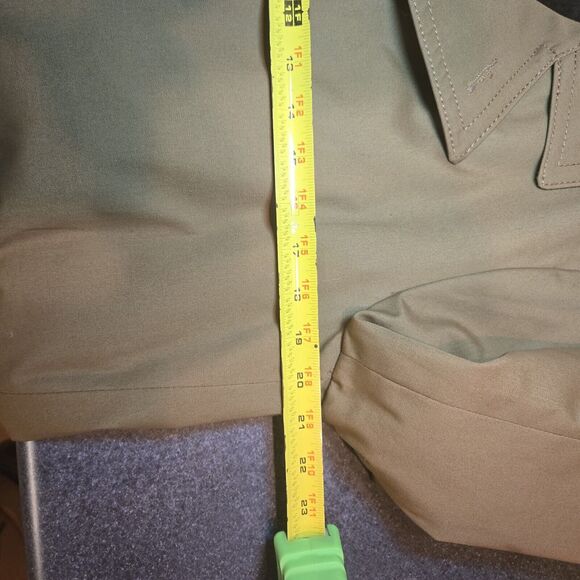 Vtg Towncraft Plus Mens Trench Coat Faux Fur Removable Liner Sz 36 - Picture 10 of 10